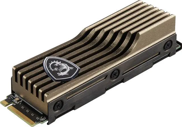 Alt view image 5 of 9 - MSI SPATIUM M570 with Heatsink GEN5 SSD M.2 2280 2TB PCI-Express 5.0 x4 Internal Solid State Drive (SSD) SM570N2TBH