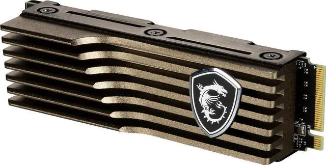 Alt view image 8 of 9 - MSI SPATIUM M570 with Heatsink GEN5 SSD M.2 2280 2TB PCI-Express 5.0 x4 Internal Solid State Drive (SSD) SM570N2TBH
