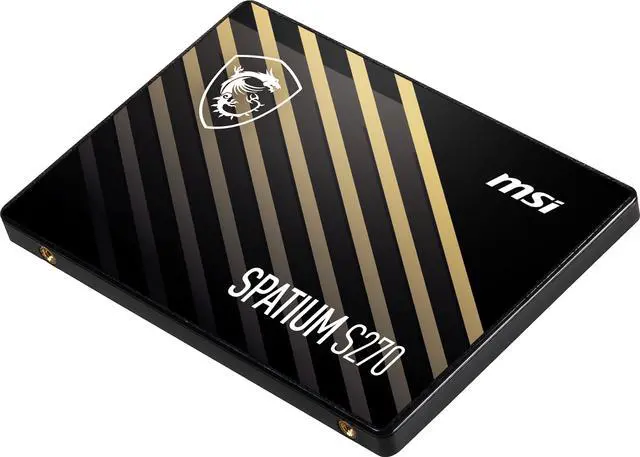 Alt view image 2 of 4 - MSI SPATIUM S270 SATA 2.5" 240GB Internal Solid State Drive (SSD)