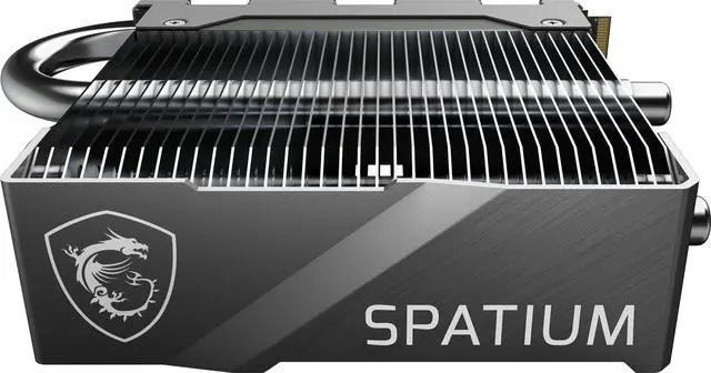 Alt view image 9 of 14 - MSI SPATIUM M580 PCIe 5.0 NVMe M.2 2TB FROZR Solid State Drive (SSD) - SM580PN2TBF