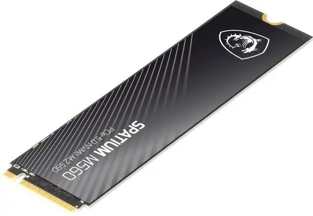 Alt view image 4 of 6 - MSI SPATIUM M560 PCIe 5.0 NVMe M.2 1TB Solid State Drive (SSD) - SM560N1TB
