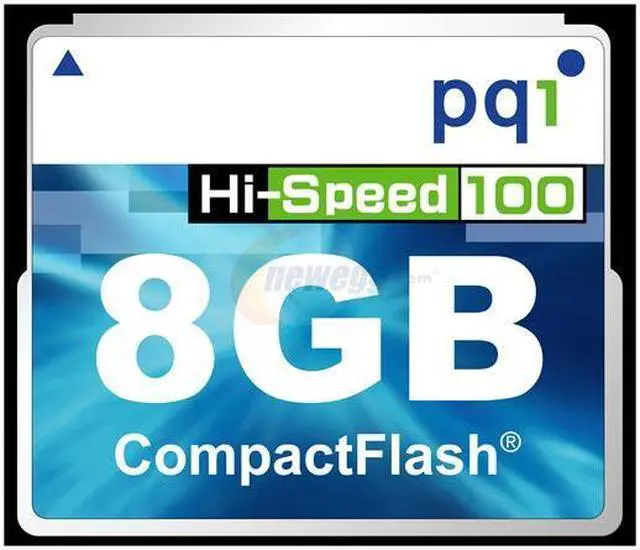 Main image of PQI 8GB Compact Flash (CF) Flash Card Model AC61-8030R0101