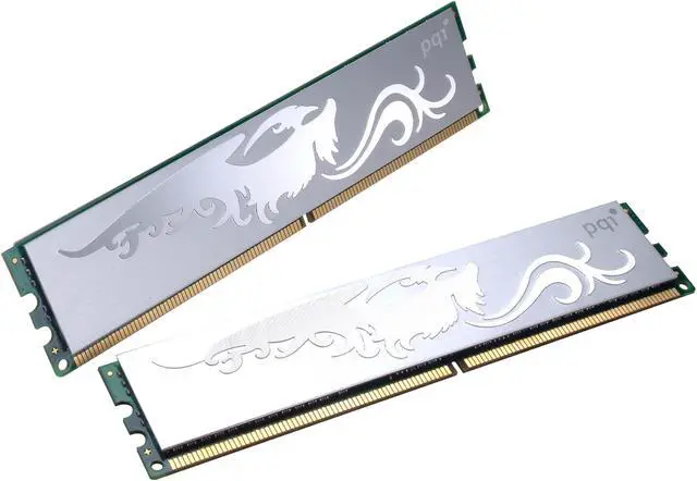 Alt view image 2 of 2 - PQI TURBO 2GB (2 x 1GB) DDR2 800 (PC2 6400) Dual Channel Kit Desktop Memory Model PQI26400-2GDB