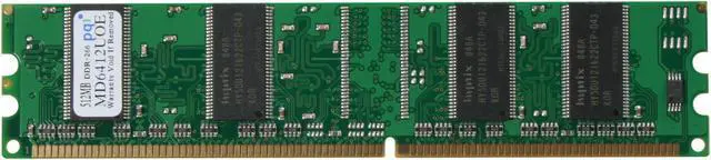 Alt view image 2 of 3 - PQI POWER Series 512MB DDR 266 (PC 2100) Desktop Memory Model MD6412UOE