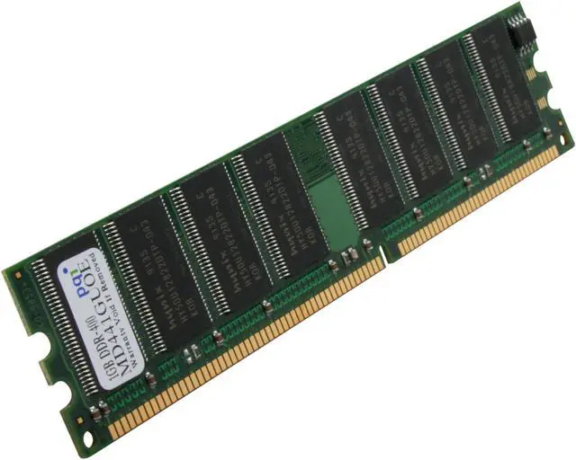 Main image of PQI POWER Series 1GB DDR 400 (PC 3200) Desktop Memory Model MD441GUOE