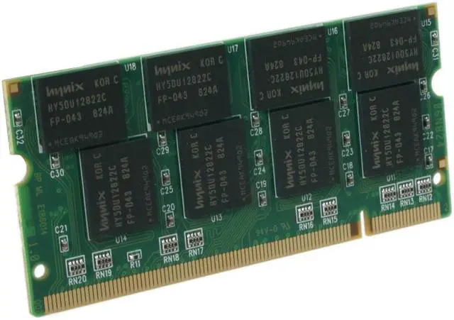 Main image of PQI 1GB 200-Pin DDR SO-DIMM DDR 400 (PC 3200) Laptop Memory Model MD421GUOE