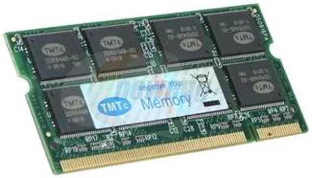 Main image of PQI POWER Series 1GB 200-Pin DDR SO-DIMM DDR 333 (PC 2700) Laptop Memory Model MD321GUOE