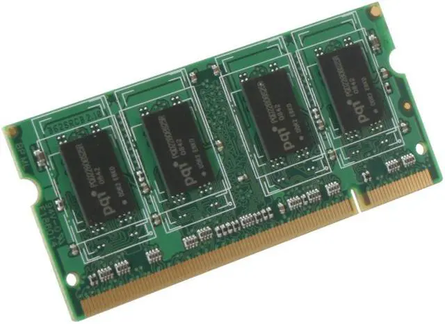 Main image of PQI 1GB 200-Pin DDR2 SO-DIMM DDR2 533 (PC2 4200) Laptop Memory Model MAB21GUOE