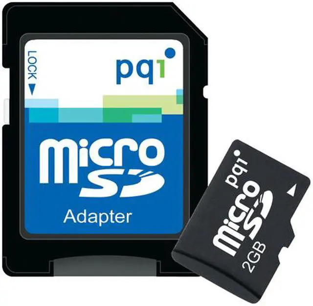Main image of PQI 2GB MicroSD Flash Card Model AE56-2030-0112
