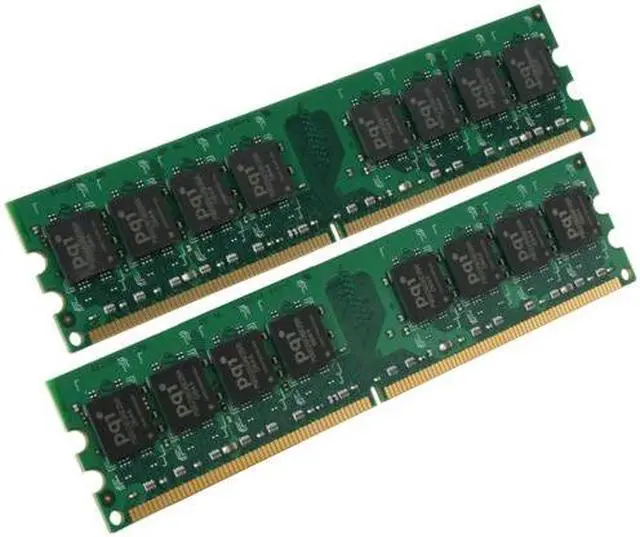 Main image of PQI POWER Series 4GB (2 x 2GB) DDR2 800 (PC2 6400) Dual Channel Kit Desktop Memory Model MAD44GUOE-X2