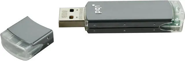 Alt view image 4 of 5 - PQI U339 8GB USB 2.0 Flash Drive (Silver) BB18-8039R0151