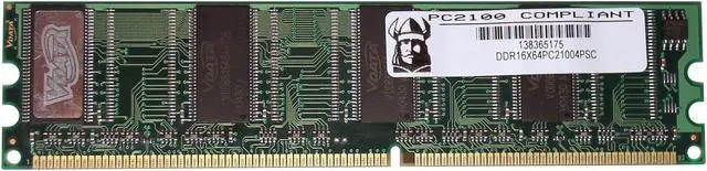 Mémoire RAM Viking 447330 128 Mo DDR PC266 (PC2100/PC133) Pour Ordinateur - Neuf