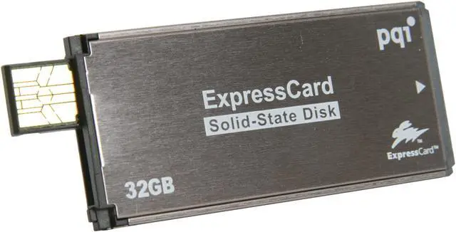 Main image of PQI S520 32GB ExpressCard & USB 2.0 External Solid State Drive (SSD) 6520-032GR1002