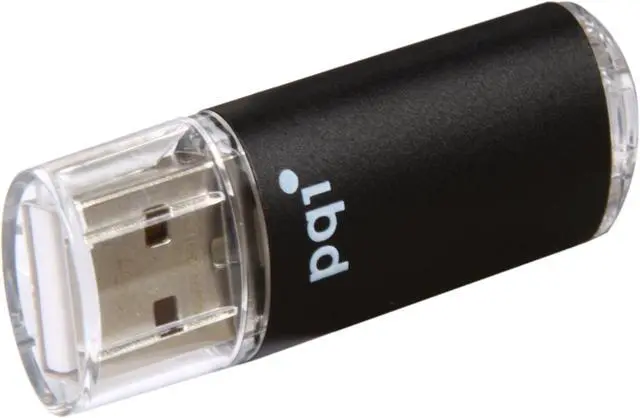 Main image of PQI U172P 4GB USB 2.0 Flash Drive (Black) 6172-004GR1001