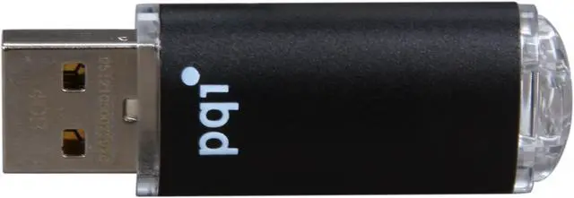 Alt view image 2 of 5 - PQI U172P 4GB USB 2.0 Flash Drive (Black) 6172-004GR1001