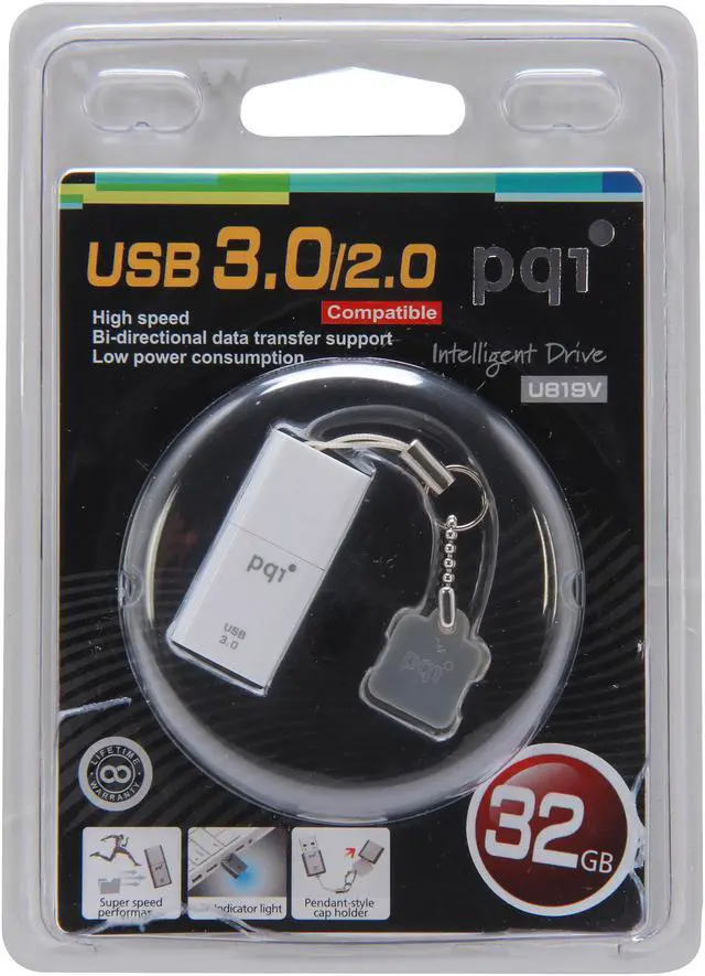 Alt view image 6 of 6 - PQI U819V 32GB USB 3.0 Flash Drive 681V-032GR3XXX