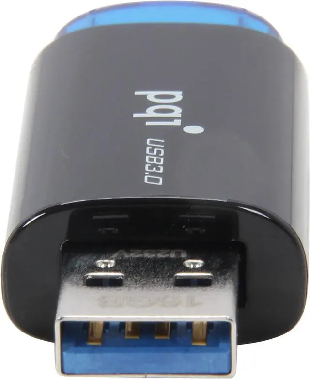 Alt view image 3 of 5 - PQI Clicker 16GB USB 3.0 Flash Drive 6232-016GR1XXX