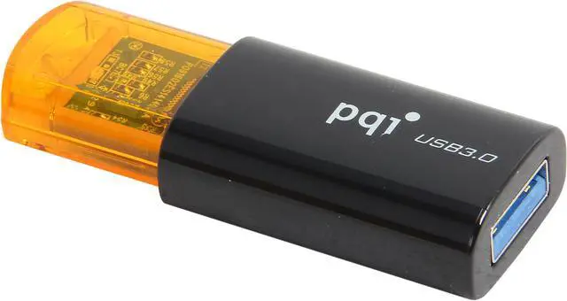 Main image of PQI Clicker 64GB USB 3.0 Flash Drive 6232-064GR1XXX