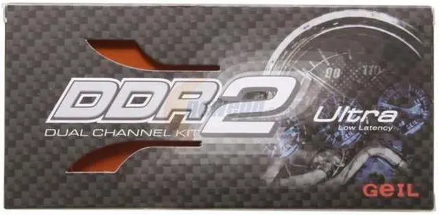 Alt view image 3 of 3 - GeIL Ultra 2GB (2 x 1GB) DDR2 1066 (PC2 8500) Dual Channel Kit Desktop Memory Model GX22GB8500P4DC