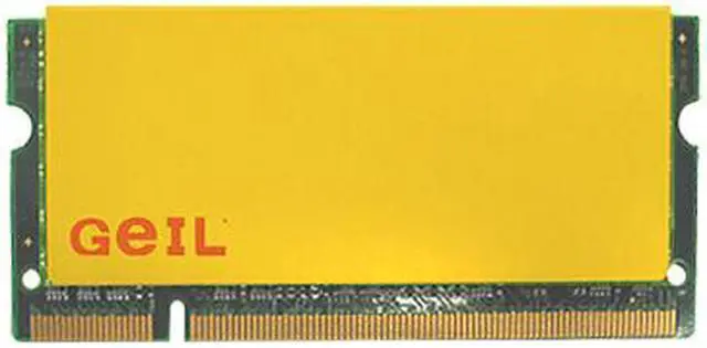 Main image of GeIL 1GB 200-Pin DDR2 SO-DIMM DDR2 667 (PC2 5300) Laptop Memory Model GX2S5300-1GBSA