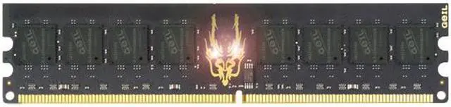 Alt view image 2 of 3 - GeIL Black Dragon 2GB (2 x 1GB) DDR2 800 (PC2 6400) Dual Channel Kit Desktop Memory Model GB22GB6400C4DC