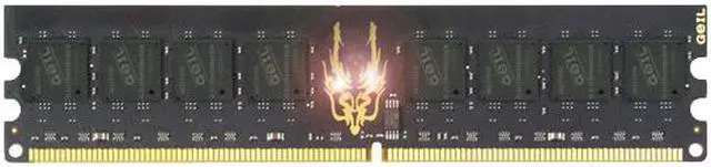 Alt view image 2 of 3 - GeIL Black Dragon 8GB (4 x 2GB) DDR2 800 (PC2 6400) Quad Channel Kit Desktop Memory Model GB28GB6400C5QC