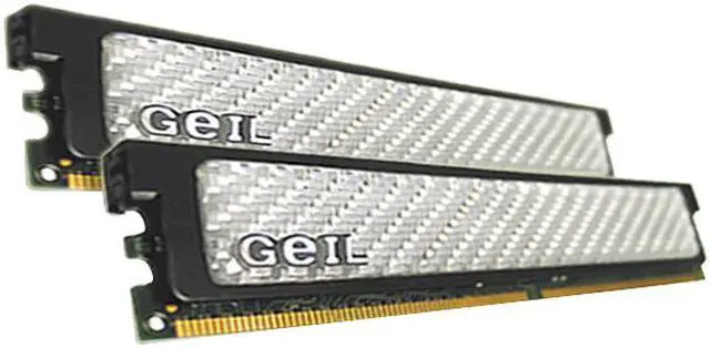 Main image of GeIL Esoteria 2GB (2 x 1GB) DDR2 1066 (PC2 8500) Dual Channel Kit Desktop Memory Model GX22GB8500ESPDC