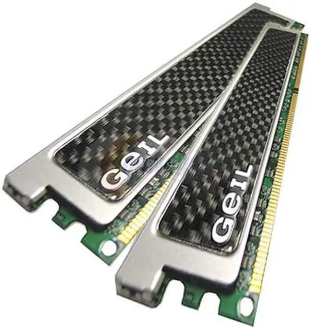 Main image of GeIL Esoteria 4GB (2 x 2GB) DDR2 800 (PC2 6400) Dual Channel Kit Desktop Memory Model GX24GB6400ERBPDC