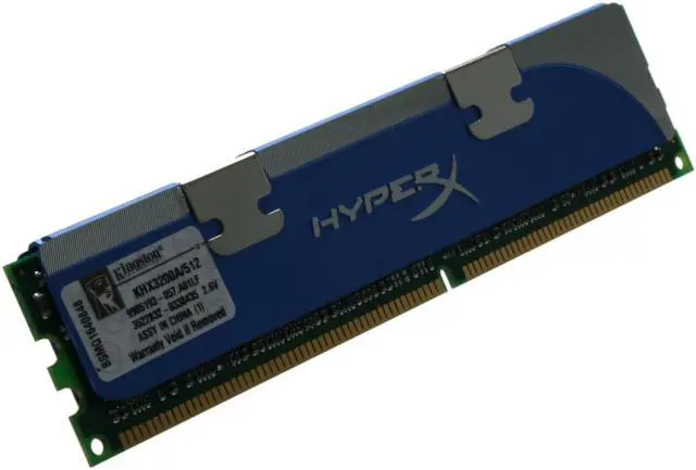 Main image of HyperX 512MB DDR 400 (PC 3200) Desktop Memory Model KHX3200A/512