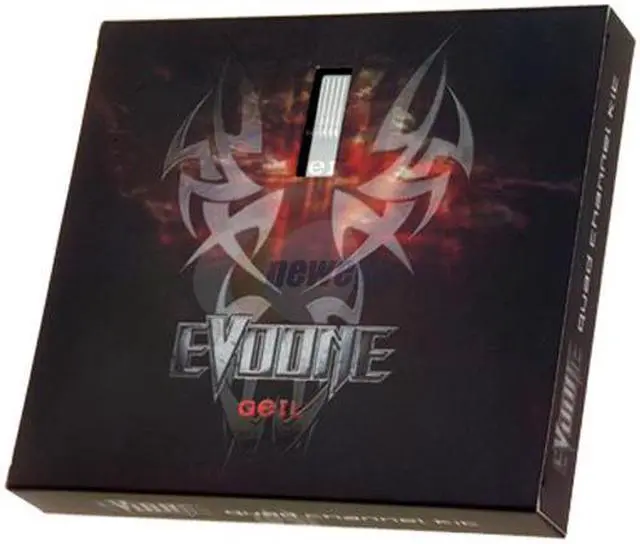 Alt view image 4 of 5 - GeIL Evo One 4GB (2 x 2GB) DDR2 800 (PC2 6400) Dual Channel Kit Desktop Memory Model GE24GB800C4DC