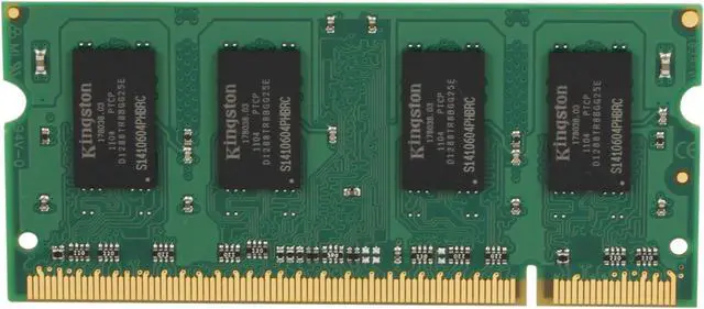 Alt view image 2 of 3 - Kingston ValueRAM 1GB 200-Pin DDR2 SO-DIMM DDR2 533 (PC2 4200) Laptop Memory Model KVR533D2S4/1G