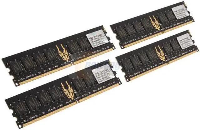 Corsair Dominator 2 Go (2x1Go) DDR2 PC2-8500 C5 1066 MHz CM2X1024-8500C5D