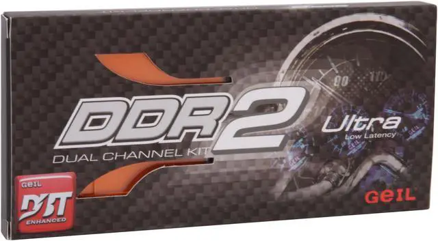 Alt view image 3 of 3 - GeIL 4GB (2 x 2GB) DDR2 1066 (PC2 8500) Dual Channel Kit Desktop Memory Model GX24GB8500C5UDC
