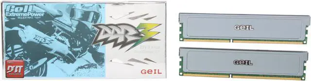 Alt view image 10 of 10 - GeIL Ultra 4GB (2 x 2GB) DDR3 2000 (PC3 16000) Desktop Memory Model GU34GB2000C9DC
