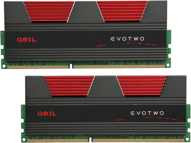 GeIL Evo Two 4GB (2 x 2GB) DDR3 1600 (PC3 12800) Desktop Memory
