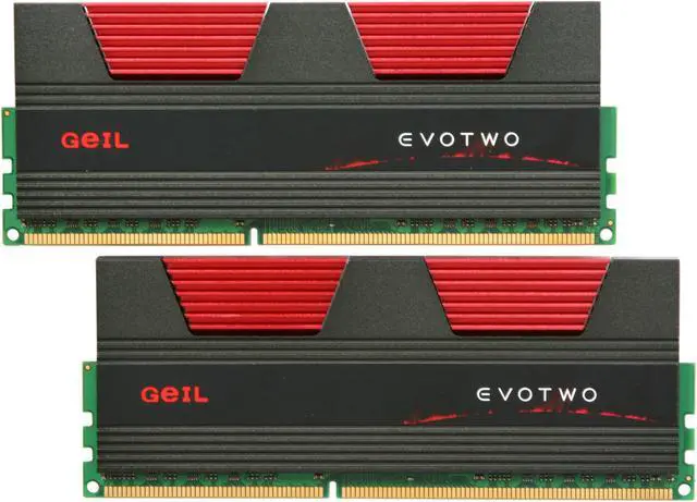 Main image of GeIL Evo Two 4GB (2 x 2GB) DDR3 2500 (PC3 20000) Desktop Memory Model GET34GB2500C9DC
