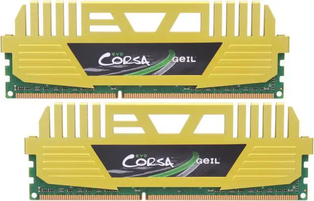 Main image of GeIL EVO CORSA Series 8GB (2 x 4GB) DDR3 1866 (PC3 14900) Desktop Memory Model GOC38GB1866C9DC