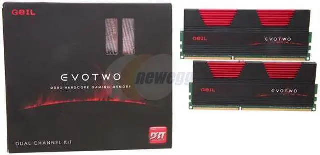 Alt view image 3 of 3 - GeIL Evo Two 8GB (2 x 4GB) DDR3 1866 (PC3 14900) Desktop Memory Model GET38GB1866C9DC