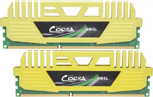 Main image of GeIL EVO CORSA Series 8GB (2 x 4GB) DDR3 2133 (PC3 17000) Desktop Memory Model GOC38GB2133C9DC