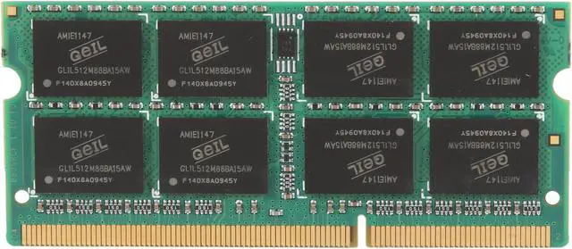 Alt view image 2 of 3 - GeIL 8GB 204-Pin DDR3 SO-DIMM DDR3 1333 (PC3 10660) Laptop Memory Model GS38GB1333C9SC