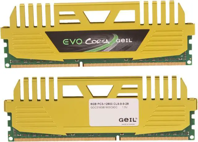 ゲイル GeIL EVO Corsa 8GB PC3-10660 メモリ 4枚 ゲイル GeIL EVO