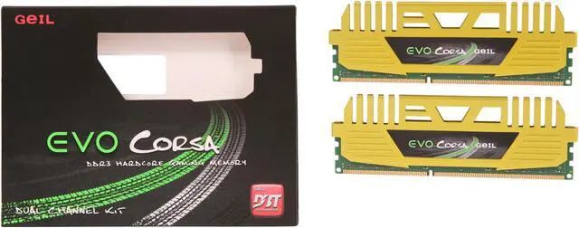 GeIL EVO CORSA Series 16GB (2 x 8GB) DDR3 1600 (PC3 12800) Desktop