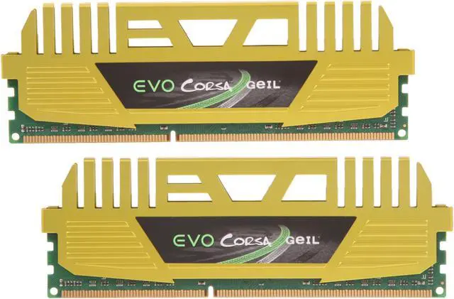 Main image of GeIL EVO CORSA Series 16GB (2 x 8GB) DDR3 1600 (PC3 12800) Desktop Memory Model GOC316GB1600C10DC