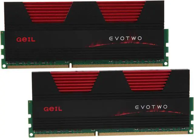 Main image of GeIL Evo Two 8GB (2 x 4GB) DDR3 2400 (PC3 19200) Desktop Memory Model GET38GB2400C10DC