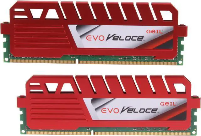 Main image of GeIL EVO Veloce Series 16GB (2 x 8GB) DDR3 1600 (PC3 12800) Desktop Memory Model GEV316GB1600C9DC