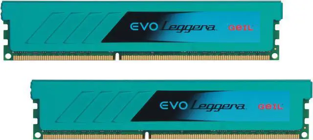 Main image of GeIL EVO Leggara Series 8GB (2 x 4GB) DDR3 2133 (PC3 17000) Desktop Memory Model GEL38GB2133C11DC