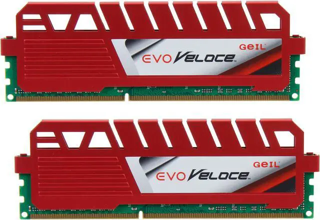 Main image of GeIL EVO Veloce Series 8GB (2 x 4GB) DDR3 2133 (PC3 17000) Desktop Memory Model GEV38GB2133C10ADC