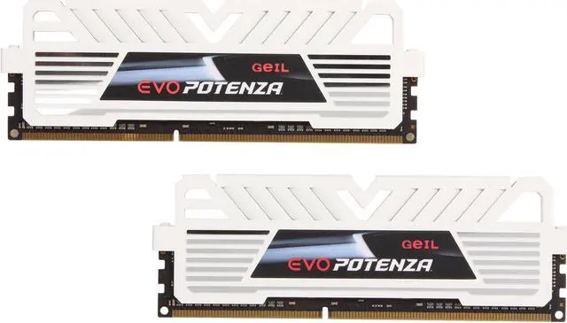 Main image of GeIL EVO POTENZA 8GB (2 x 4GB) DDR3 2666 (PC3 21330) Desktop Memory Model GPW38GB2666C11DC