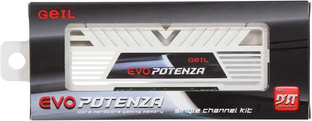 Alt view image 3 of 3 - GeIL EVO POTENZA 4GB DDR3 1333 (PC3 10660) Desktop Memory Model GPW34GB1333C9SC