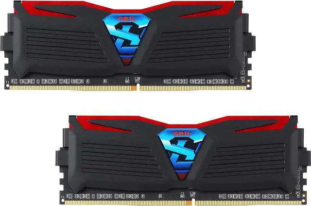 Main image of GeIL SUPER LUCE 8GB (2 x 4GB) DDR4 2400 (PC4 19200) Desktop Memory Model GLR48GB2400C15DC